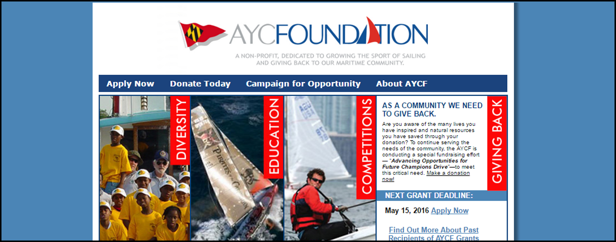 AYC Foundation Website